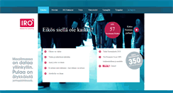 Desktop Screenshot of iro.fi