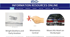Desktop Screenshot of iro.com