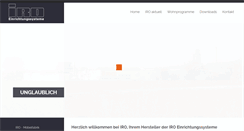 Desktop Screenshot of iro.de